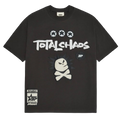 Broken planet market 'total chaos' T-shirt coal black