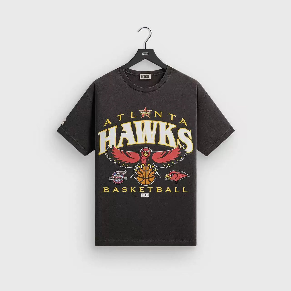 Kith x Atlanta Hawks Vintage Mascot Basketball Tee