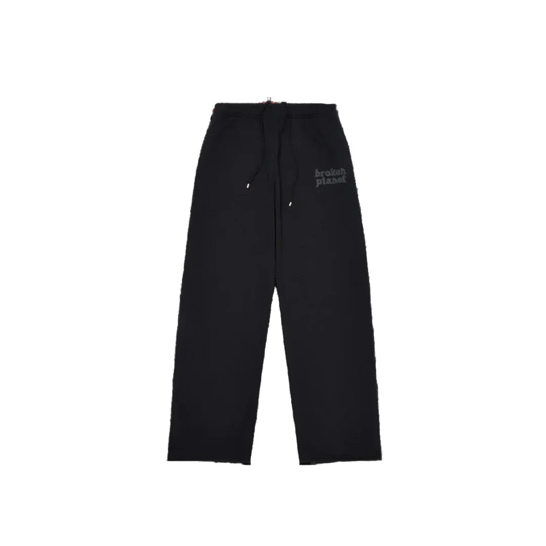Broken Planet Straight-Leg Sweatpants Midnight Black